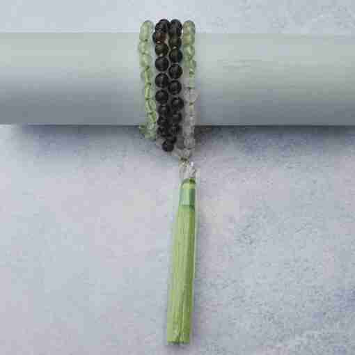 Milchquarz-Prehnit-Rauchquarz-Mala – Bild 10