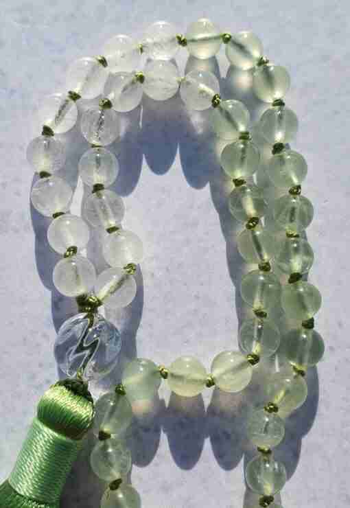 Milchquarz-Prehnit-Rauchquarz-Mala – Bild 5
