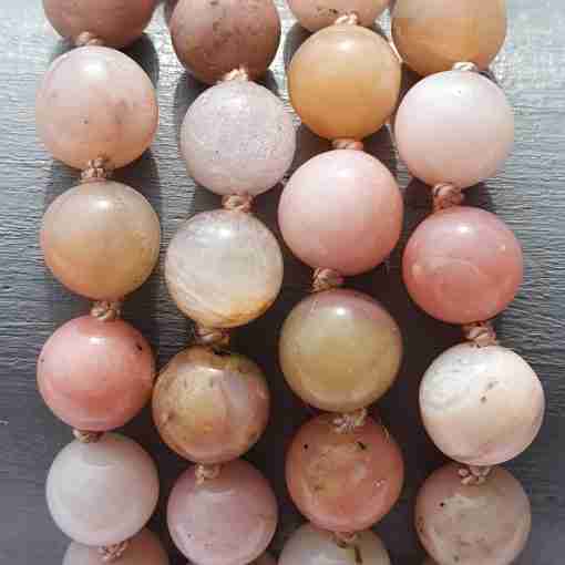 Rosafarbene Opal-Mala – Bild 14