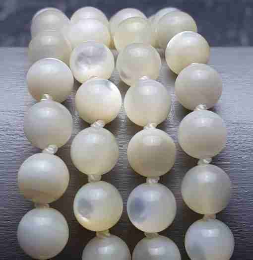 Perlmutt-Abalone-Mala + Armband – Bild 2