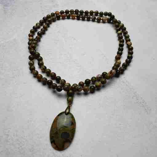 Meta-Rhyolith ("Regenwaldstein") -Mala – Bild 3