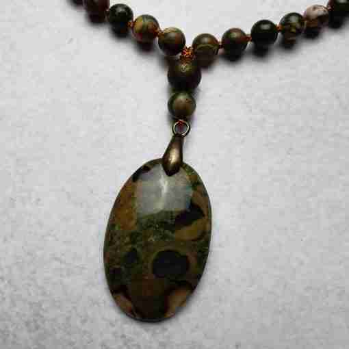 Meta-Rhyolith ("Regenwaldstein") -Mala – Bild 6
