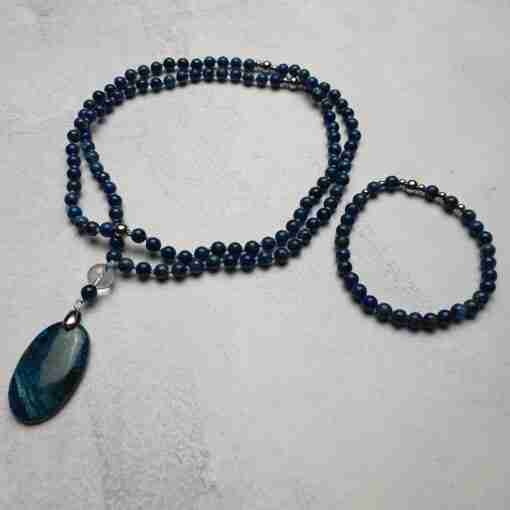 AZURIT CHRYSOKOLL MALA + ARMBAND – Bild 18
