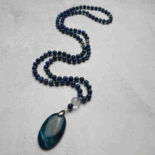 AZURIT CHRYSOKOLL MALA + ARMBAND – Bild 4