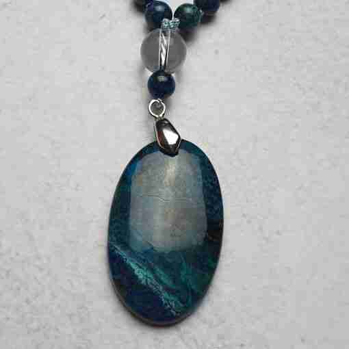 AZURIT CHRYSOKOLL MALA + ARMBAND – Bild 6