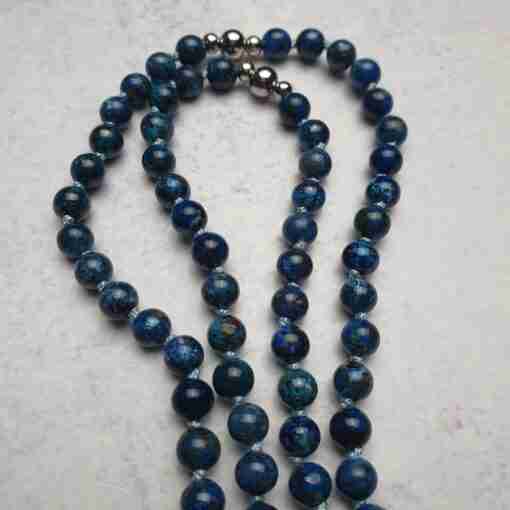 AZURIT CHRYSOKOLL MALA + ARMBAND – Bild 9