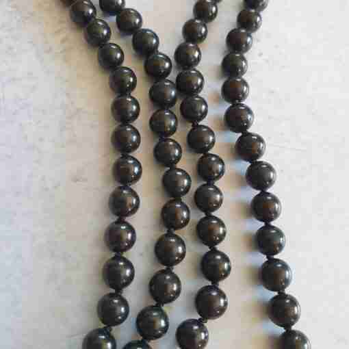 Schungit-Mala (1) – Bild 9