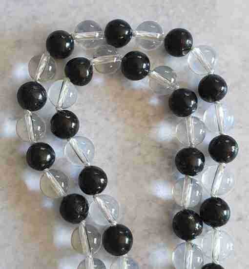 Bergkristall-Schungit-Mala (1) – Bild 11