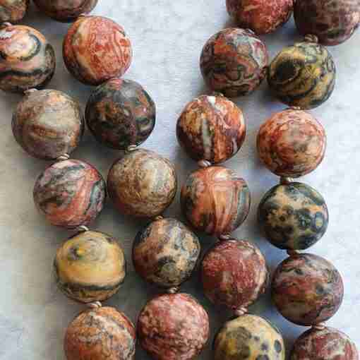 Meta-Rhyolith ("Leopardenstein") -Mala, matt (1) – Bild 12