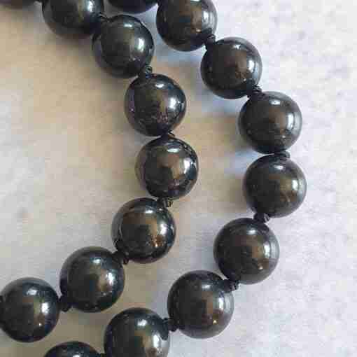 Schungit-Mala (1) – Bild 12