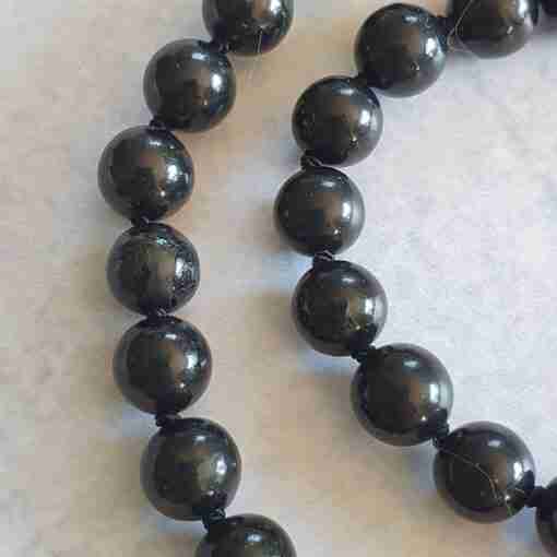 Bergkristall-Schungit-Mala (2) – Bild 14