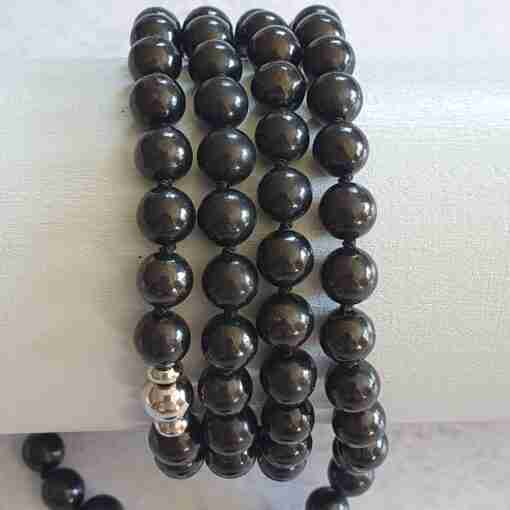 Schungit-Mala (1) – Bild 14