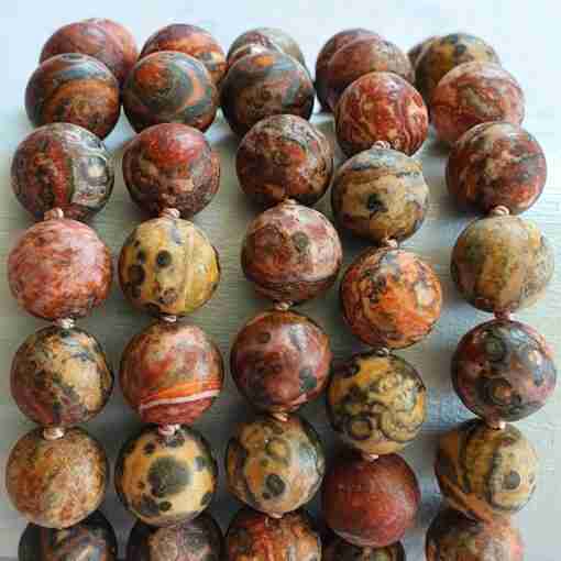 Meta-Rhyolith ("Leopardenstein") -Mala, matt (1) – Bild 2