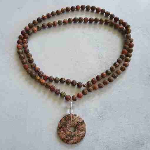 Meta-Rhyolith ("Leopardenstein") -Mala, matt (1) – Bild 4