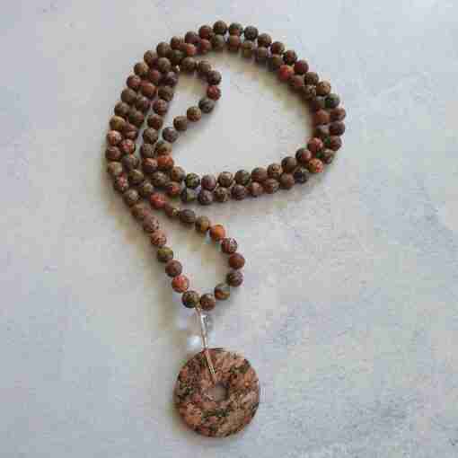 Meta-Rhyolith ("Leopardenstein") -Mala, matt (1)