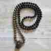Matte Obsidian-Pyrit-Mala (1)