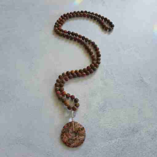 Meta-Rhyolith ("Leopardenstein") -Mala, matt (1) – Bild 3