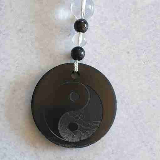Bergkristall-Schungit-Mala (1) – Bild 6