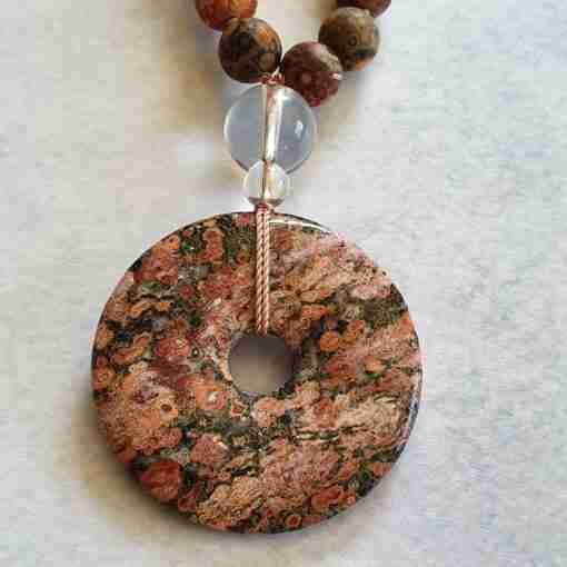 Meta-Rhyolith ("Leopardenstein") -Mala, matt (1) – Bild 6
