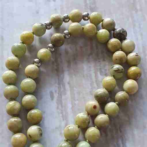 Peridot (Olivin) -Mala – Bild 10