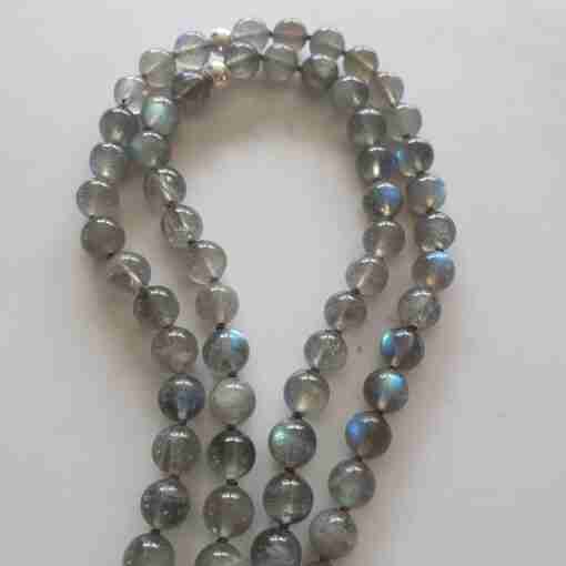 Labradorit-Mala (2) mit Armband – Bild 12