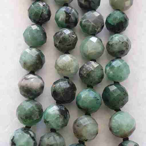 Smaragd-Mala, facettiert – Bild 2