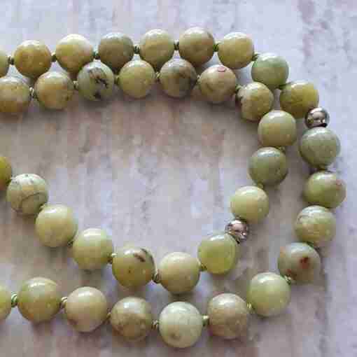 Peridot (Olivin) -Mala – Bild 12