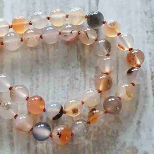 "Montana Achat" (Chalcedon) -Mala – Bild 12