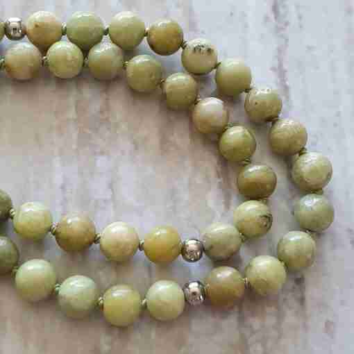 Peridot (Olivin) -Mala – Bild 13