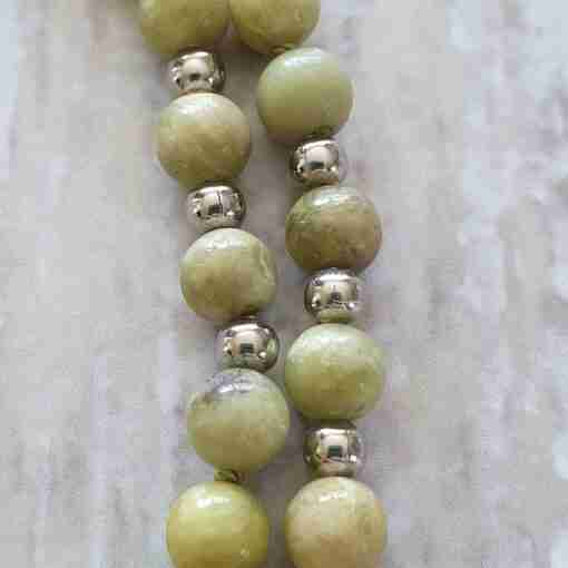 Peridot (Olivin) -Mala – Bild 14