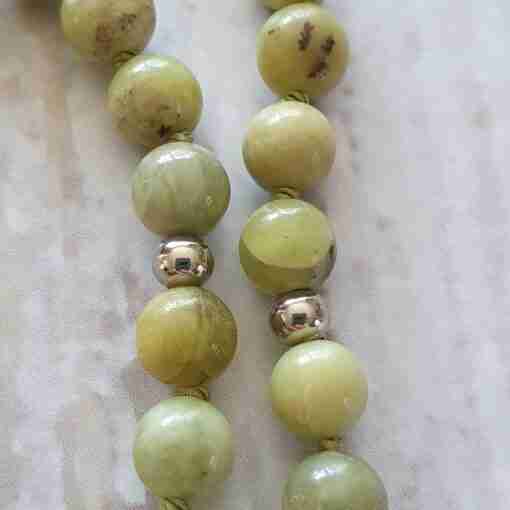 Peridot (Olivin) -Mala – Bild 15