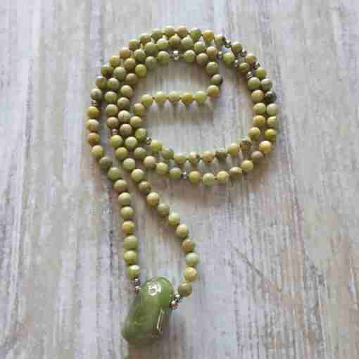 Peridot (Olivin) -Mala