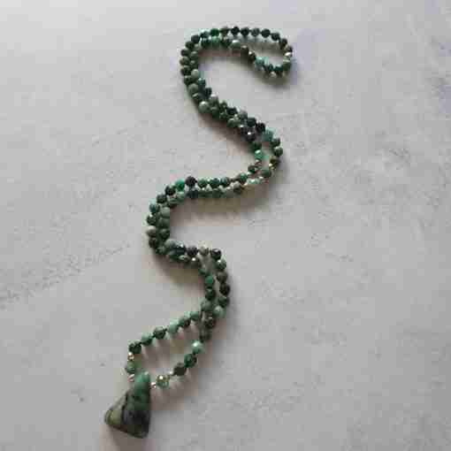 Smaragd-Mala, facettiert – Bild 4