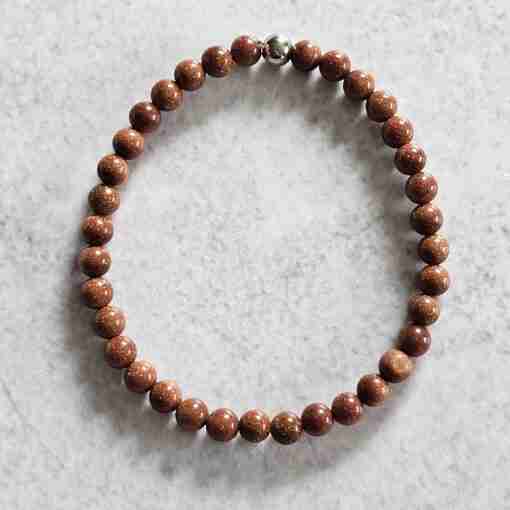 Goldfluss-Bergkristall (facettiert) -Mala (2) mit Goldfluss-Donut und Armband – Bild 4