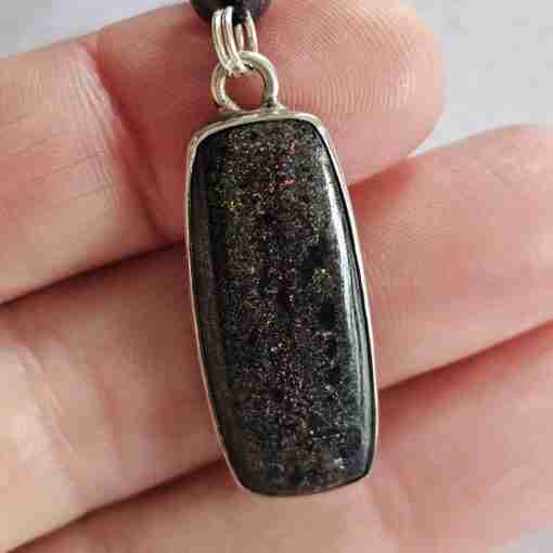 Opal („Honduras-Opal“) -Mala (2) mit „Honduras-Opal“-Anhänger – Bild 7