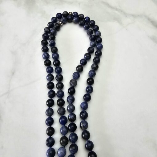 Sodalith-Mala (2) mit Sodalith-Seestern – Bild 11
