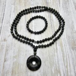 Eldarit-Mala mit Eldarit-Donut und Armband