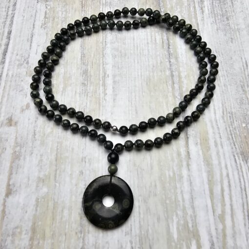 Eldarit-Mala mit Eldarit-Donut und Armband – Bild 3