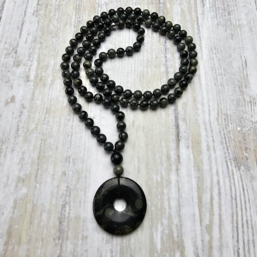 Eldarit-Mala mit Eldarit-Donut und Armband – Bild 5
