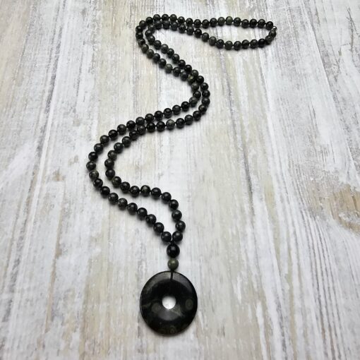 Eldarit-Mala mit Eldarit-Donut und Armband – Bild 6