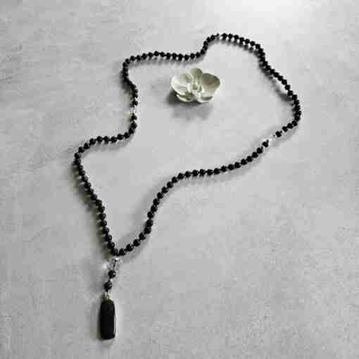 Opal („Honduras-Opal“) -Mala (2) mit „Honduras-Opal“-Anhänger – Bild 5