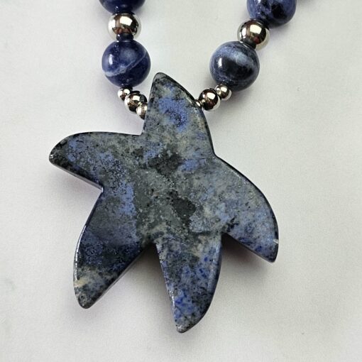 Sodalith-Mala (2) mit Sodalith-Seestern – Bild 8