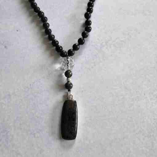 Opal („Honduras-Opal“) -Mala (2) mit „Honduras-Opal“-Anhänger – Bild 6