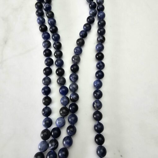 Sodalith-Mala (2) mit Sodalith-Seestern – Bild 9