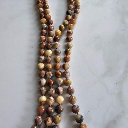 Achat („Crazy Lace“ Achat) -Mala (3) mit „Crazy Lace“ Achat-Anhänger – Bild 9