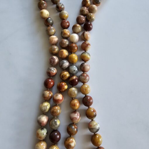 Achat („Crazy Lace“ Achat) -Mala (2) mit „Crazy  Lace“ Achat-Anhänger und Armband – Bild 11