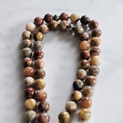 Achat („Crazy Lace“ Achat) -Mala (3) mit „Crazy Lace“ Achat-Anhänger – Bild 13