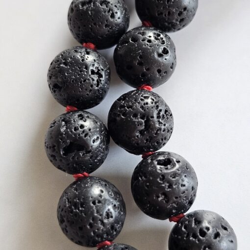 Korallen (rote Schaumkoralle) -Lava-Mala (3) mit Fisch aus roter Schaumkoralle – Bild 15