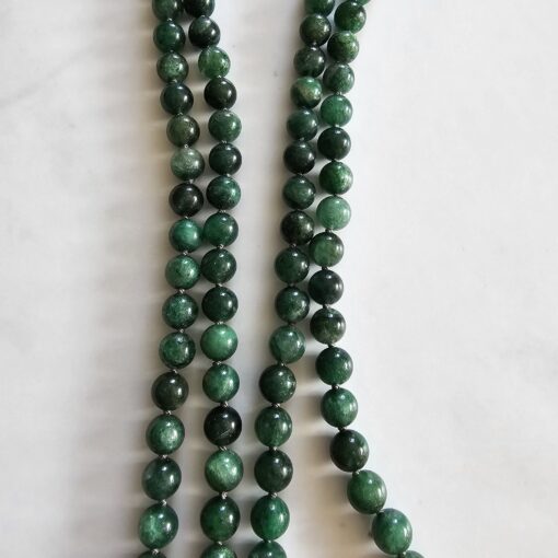 Fuchsit-Mala mit Fuchsit-Anhänger und Armband – Bild 12