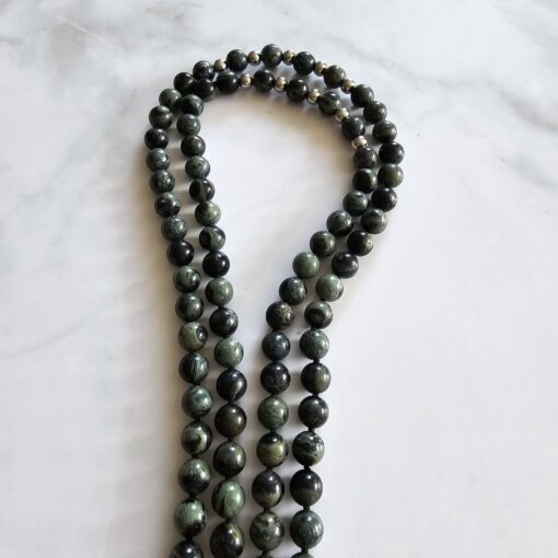 Eldarit („Kabambastein“) -Mala mit Eldarit-Anhänger und Armband – Bild 13